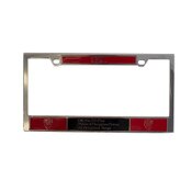 USC Trojans Chrome Shield Mrs T.H. Chan Occupational Therapy License Plate Frame
